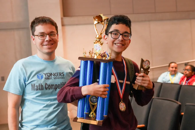 The 3rd Annual “Are you G.A.M.E.?” Math Competition was a huge success!
Over 160 students from across 33 #YonkersPublicSchools—grades 3 - 8—competed in exciting, problem-solving activities.