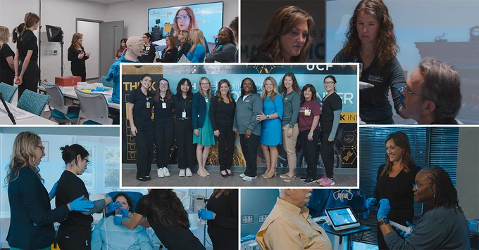 We teamed up with Brooks Rehabilitation for a unique laryngeal endoscopy training session to improve care for people w/ movement disorders.

💡New, single-use endoscopy equipment   training with state-of-the-art simulation to depict realistic home health conditions 🏠