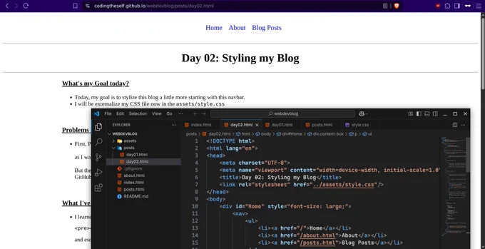https://codingtheself.github.io/webdevblog/