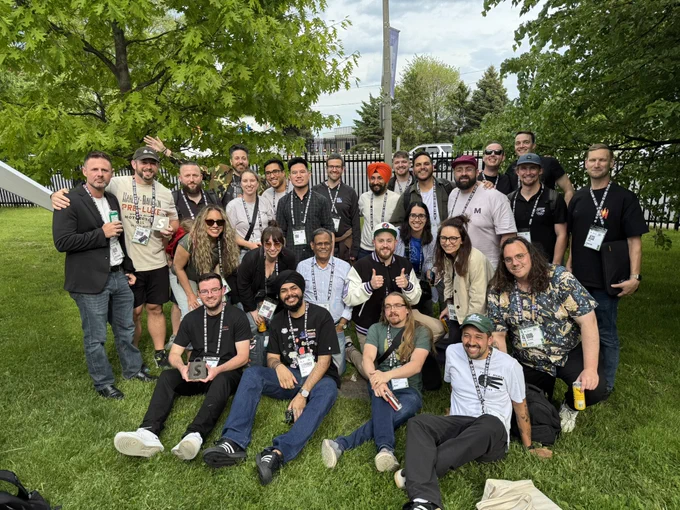 ShopDev alliance group photo at Editions.dev 2025