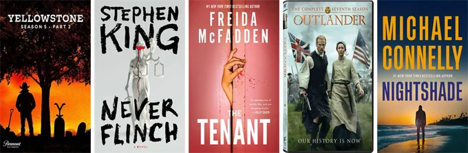 See what's new from your library