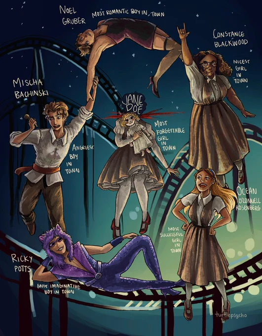 Ride the Cyclone fanart