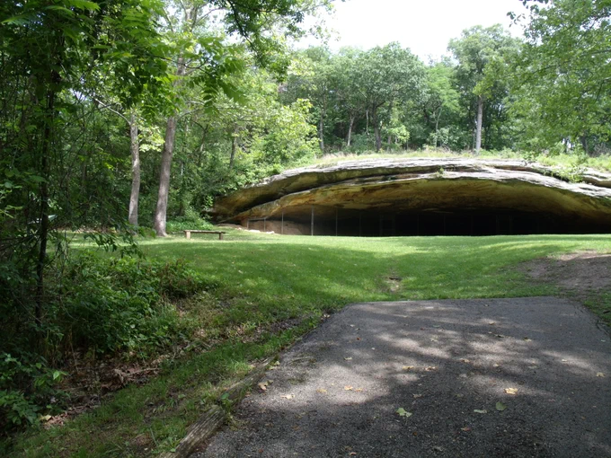 entrance to Graham Cave