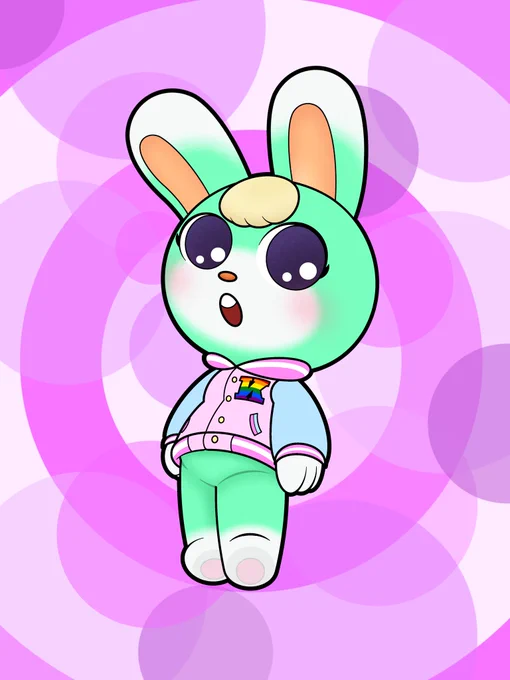 Art of Sasha🐇 from Animal Crossing 