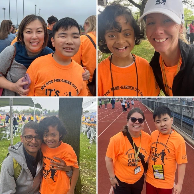 Kids at the Empire games