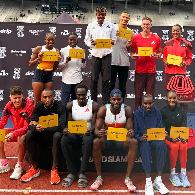 The Grand Slam Track Philadelphia champions 🏆💰