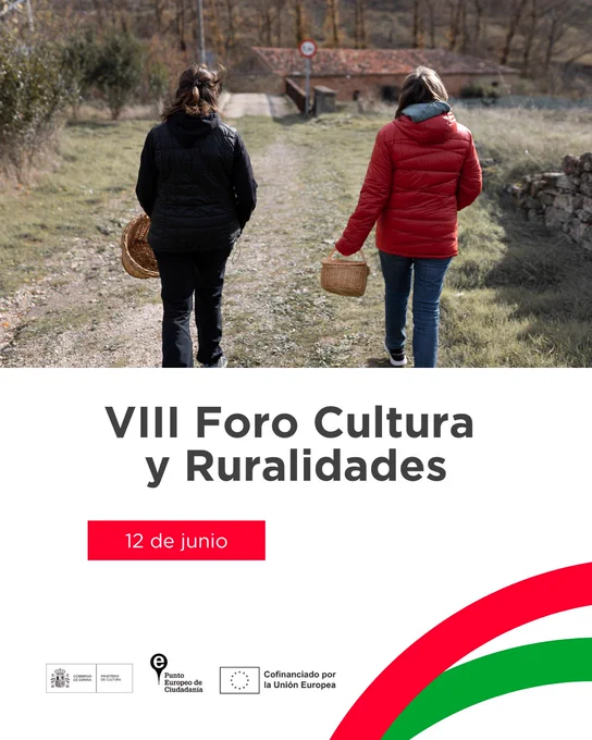 #VIIIForoCulturayRuralidades: sesión informativa y taller práctico sobre #programaCERV el 12 de junio