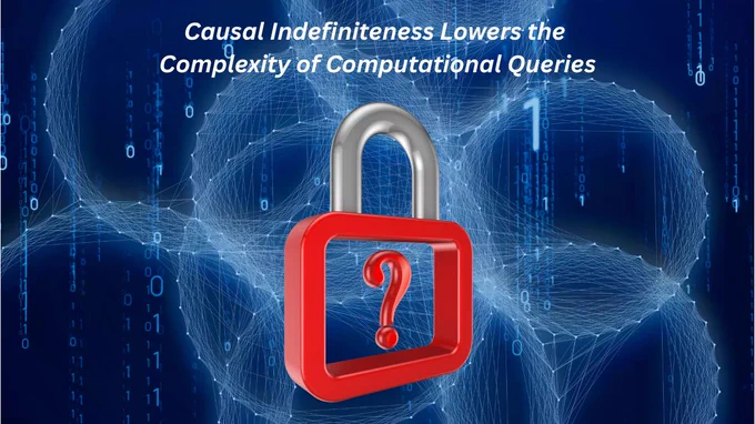 Breakthrough in Quantum Computing: Causal Indefiniteness Lowers the Complexity of Computational Queries

Recent studies show that using causally indefinite computation can result in a measurable decrease in query complexity, which is a substantial divergence from conventional computational models that depend on a fixed, sequential order of operations. The study offers theoretical support for the idea that calculations carried out without a clear causal structure can perform better than those with a clear order.

According to the traditional framework of computational complexity, operations are performed in a predetermined order. Nevertheless, the researchers looked into “causally indefinite” computation, in which the order is not predetermined, and discovered that it can be beneficial for some jobs. A new theoretical framework is established by this investigation into non-deterministic computational models.