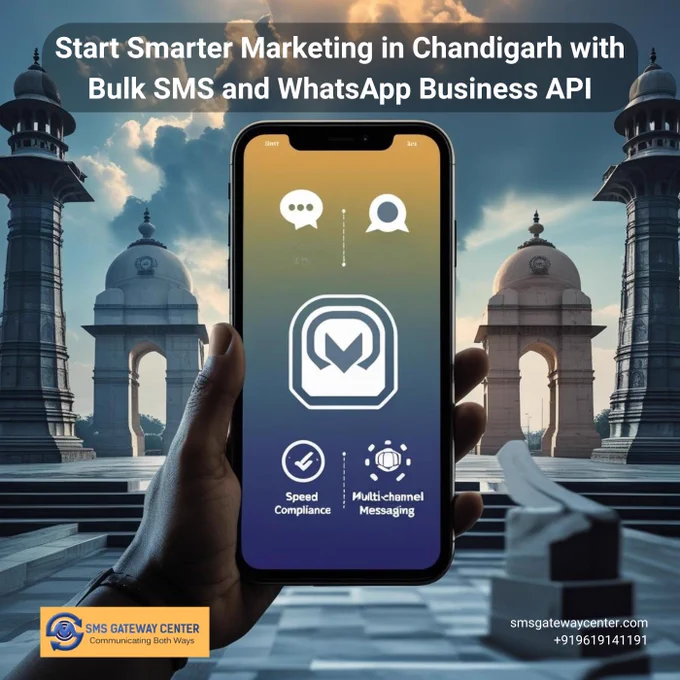 Promote smarter in Chandigarh with Bulk SMS & WhatsApp Business API!