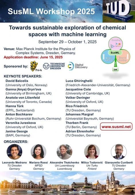 A flyer for the event.