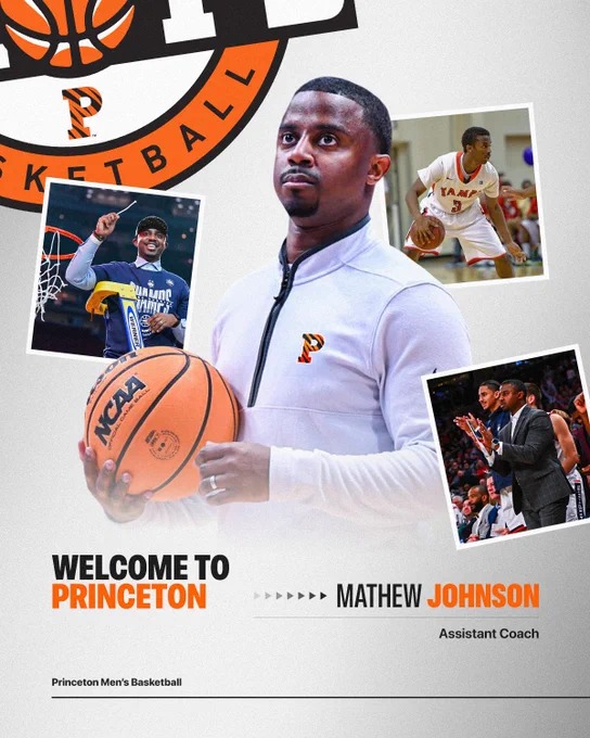 Welcome to Princeton Mathew Johnson