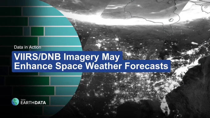 This Day/Night Band image from the VIIRS instrument aboard the Suomi NPP satellite features an aurora in the northern hemisphere on February 22, 2017. Credit: NASA Worldview