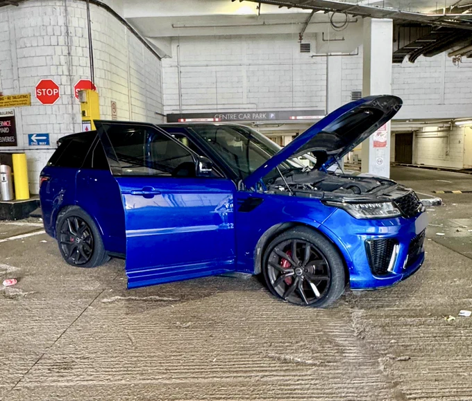 The Range Rover SVR