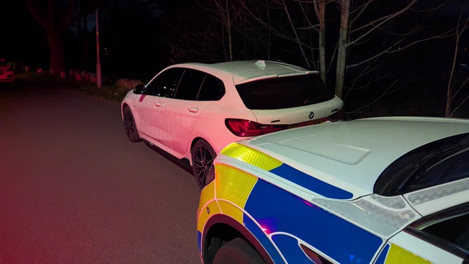 Stolen BMW