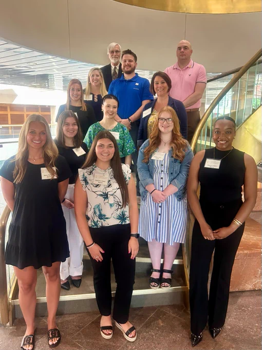 The 2025 Missouri Teacher Leader of Tomorrow Award recipients along with Missouri Milken Educator award winners.