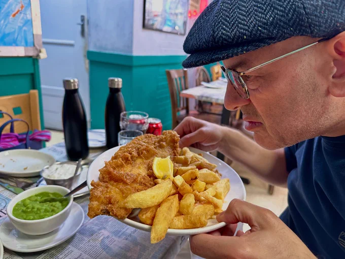 Simon at Masters Superfish in London
