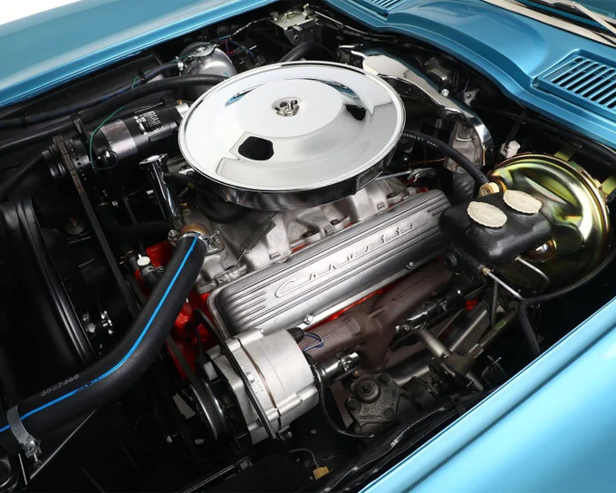 All-American legend. All-original heart. This 1966 Chevrolet Corvette L79 convertible is powered by a matching-numbers 327/350hp V8, original driveline and a 4-speed manual. It crossed the 2025 Palm Beach Auction block for $148,500!
