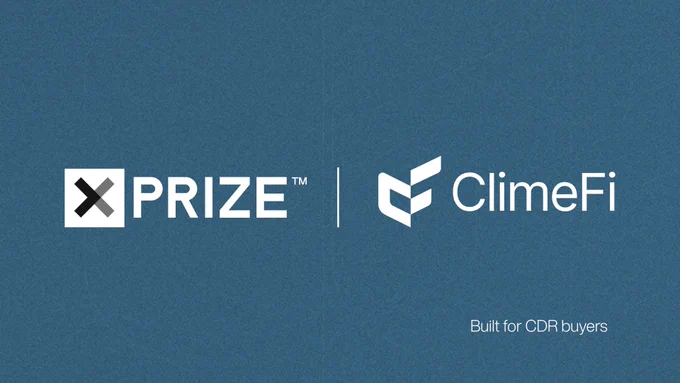 Introducing the ClimeFi XPRIZE Portfolio!

ClimeFi has teamed up with XPRIZE to bring carbon dioxide removal (#CDR) buyers exclusive access to a structured portfolio featuring the Winners and Finalists of the US$100 million XPRIZE Carbon Removal competition – the global competition that catalysed the development of high-quality CDR technologies. 