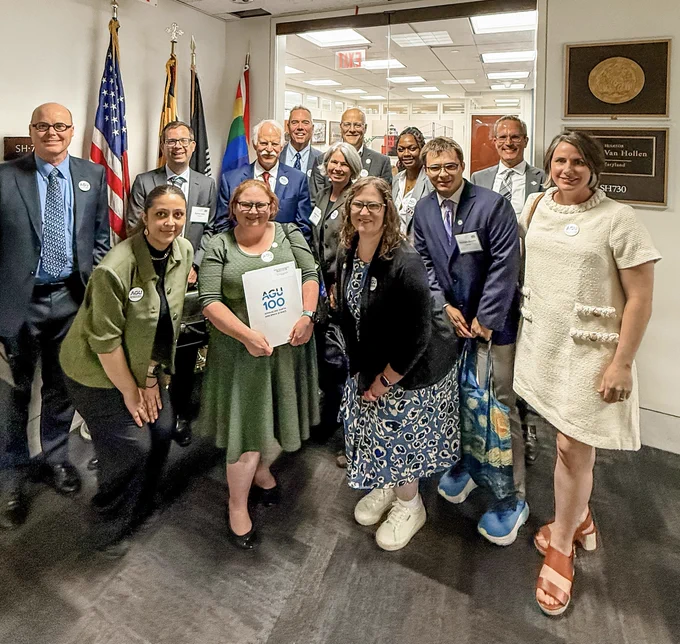 Maryland scientists are out in full force today on Capitol Hill! 🧪🔬 