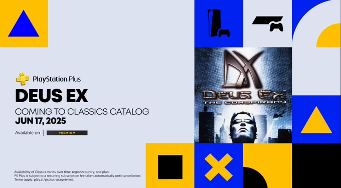 Deus Ex coming to Classics Catalog on June 17, 2025