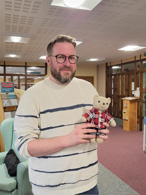 Simon Savidge at Orkney Library & Archive