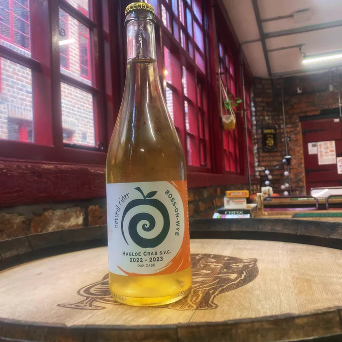 Ross Cider bottle Hagloe Crab at shop Hideout