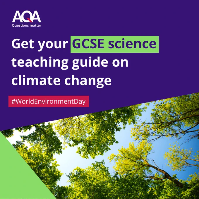 Get your GCSE science teaching guide on climate change this World Environment Day.