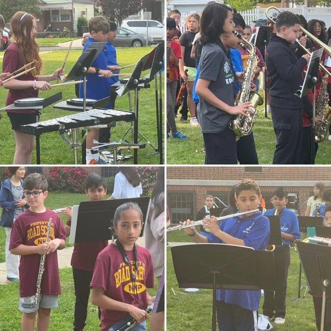 kids playing instruments
