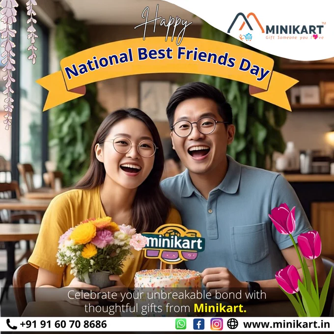 Happy National Best Friends Day is formally celebrated on 8th June every year. when is best friends day? Best Friends Day wishes post. 
