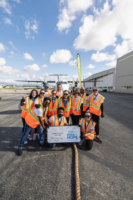Hope Air's Haul for Hope at YVR Airport