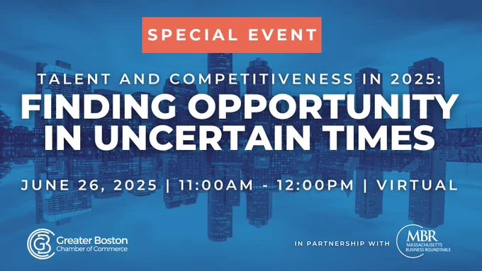 Talent and Competitiveness in 2025: Finding Opportunity in Uncertain Times on June 26 from 12:00PM - 1:00PM
