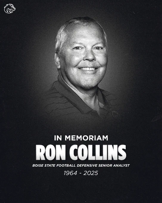 In Memoriam
Ron Collins
Boise State Football Defensive Senior Analyst
1964-2025