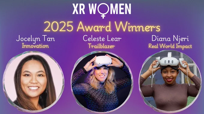 Jocelyn Tan for Innovation, Celeste Lear for Trailblazer & Diana Njeri for Real World Impact. 