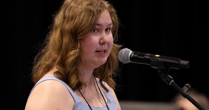 Photo: Grace Burns, young adult representative: The option to explore faith without having to enter a physical space has been a blessing for many.
Credit: Steven Herppich