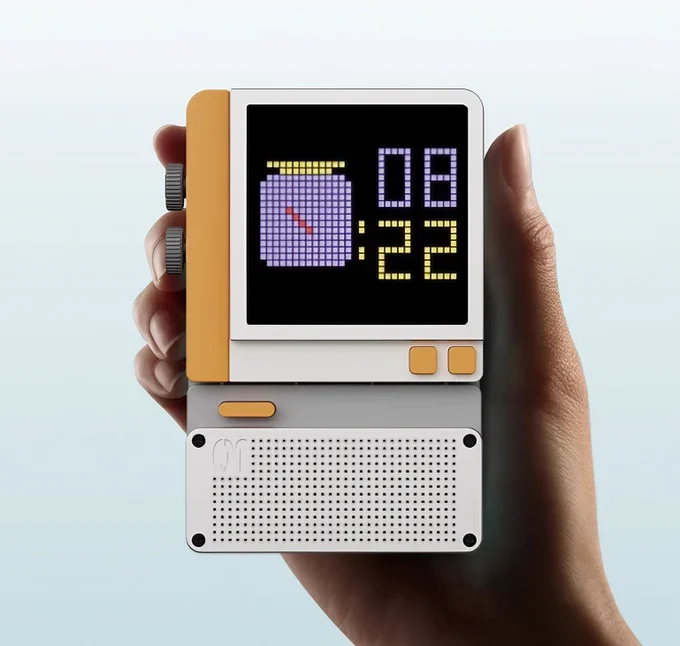 Function: Quick Charging | Customizable UI Pixel Emoticons | Bluetooth Speaker | Data Transfer | Phone Stand | Alarm Clock |  Fill Light & Atmosphere Light | Warning Flash Light | Art Ornaments