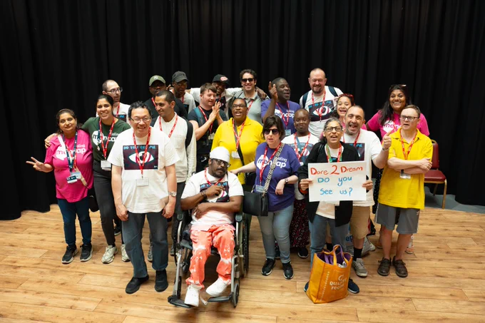 Members of Ealing Mencap in Perceval House