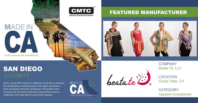 Made in California Featured Manufacturer: Beata-Te, LLC