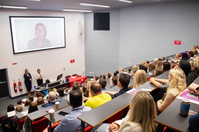 The conference opened with a video message from Chief Nursing Officer Anne Armstrong