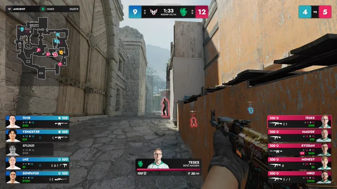 CS2 Custom HUD - Neon