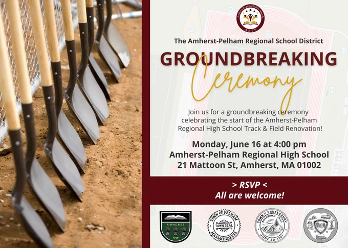 Photo of shovels leaning against a gate. Event details. 