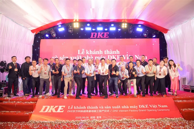 DKE Vietnam EPAPER Factory Grand Opening Ceremony 