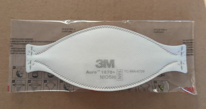 3M Aura Particulate Respirator 1870  N95 Mask