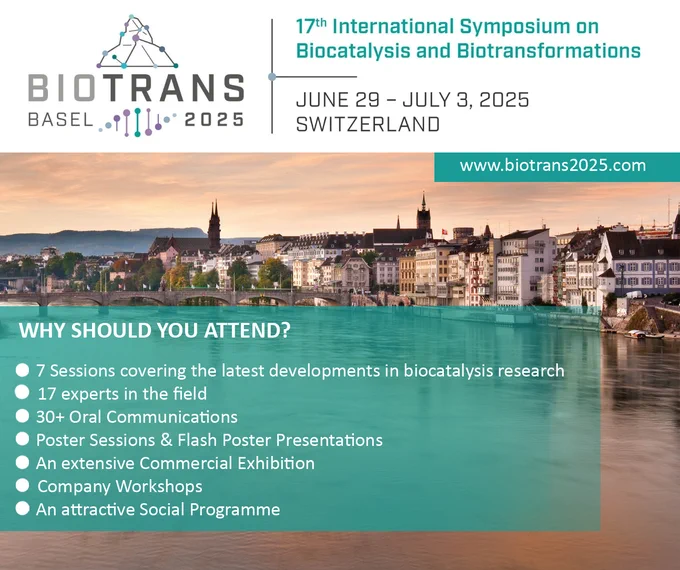 A banner listing the advantages of the meeting and its details