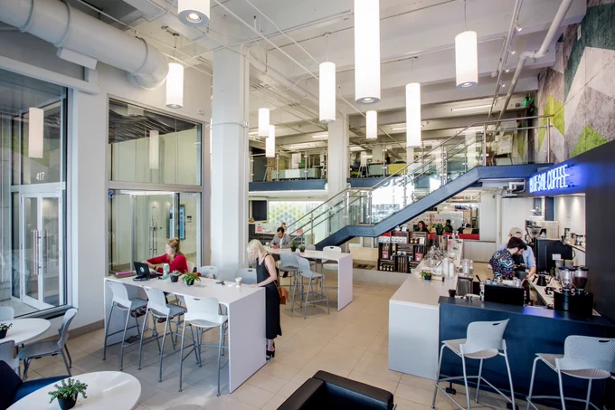 Little rock technology park coffee shop
