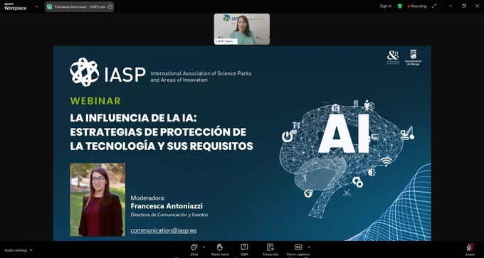 The Influence of AI: Strategies for Technology Protection and Its Requirements webinar highlights - introduction by moderator