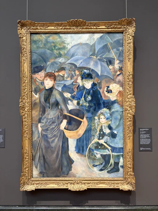 The Umbrellas, Pierre-Auguste Renoir, National Gallery, London