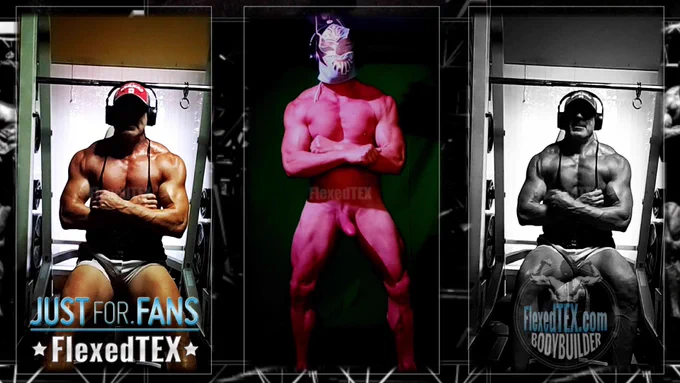 Home Gym Bodybulding & Flexing!