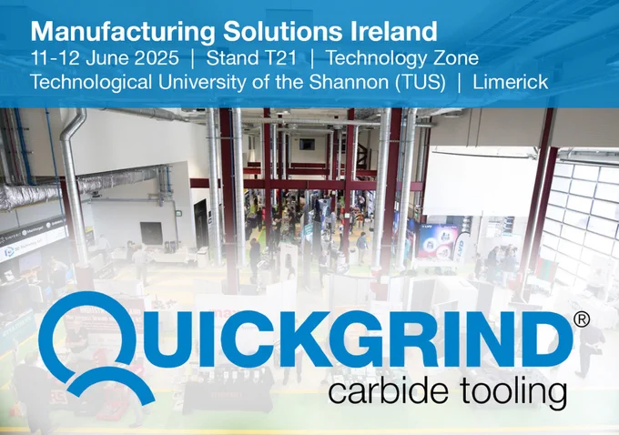 Quickgrind at Manufacturing Solutions Ireland 2025