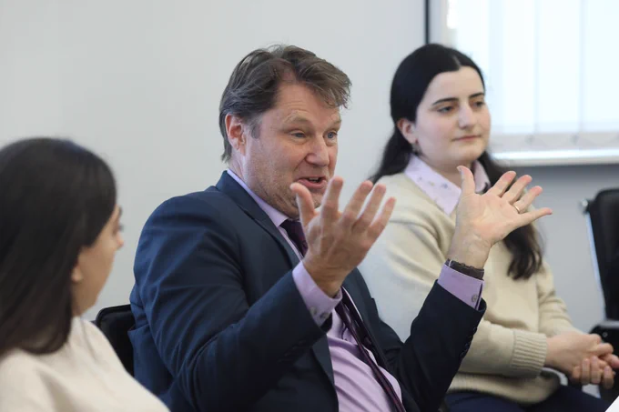 Top Georgian startups and innovators help unlock the potential of AI for sustainable development.
Photo: UNDP/Nino Zedginidze