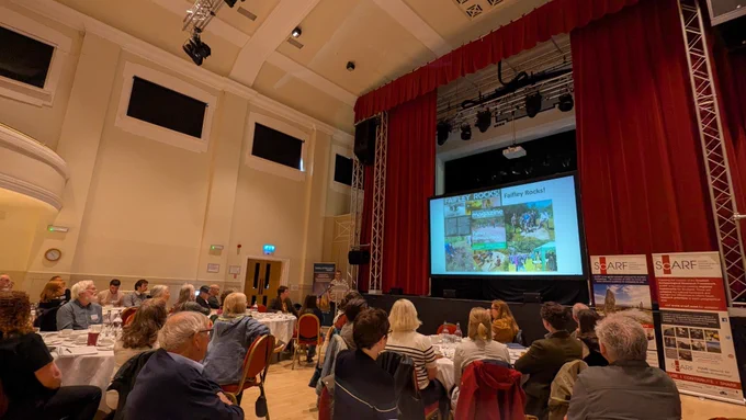 Kenny Brophy presenting at the 2025 CVARF Symposium © ScARF